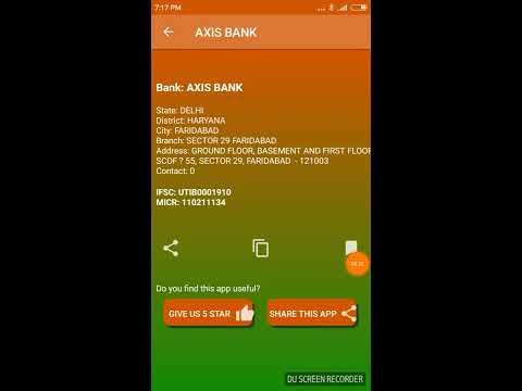 All Bank IFSC – Indian Banks D Video