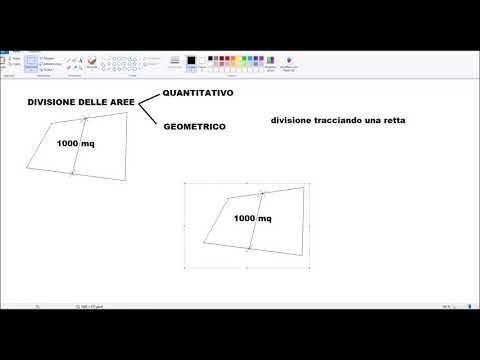 1) divisione delle aree metodi