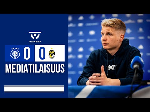 HJK vs KuPS 0-0 - Mediatilaisuus