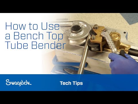 Using the Swagelok Bench Top Tube Bender