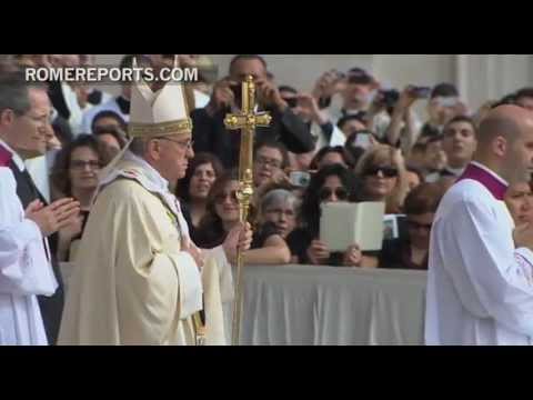 Click to Watch the Pope Francis Canonizes 802 Saints: 800 Martyrs of Otranto and Two Latin American Foundresses video