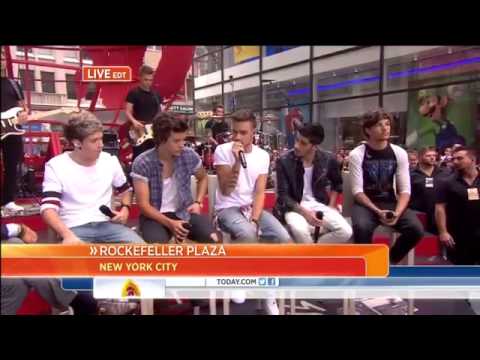 One Direction - Today Show Interview (August 2013)
