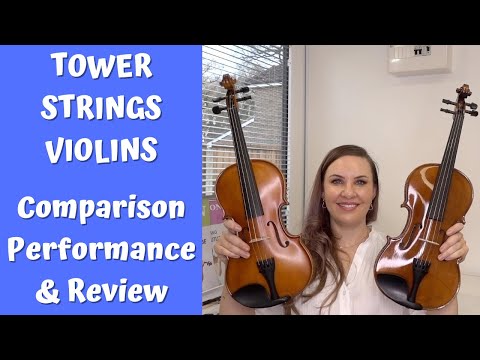 Comparison and Demo of Tower Strings Entertainer, Rockstar & Legend violins