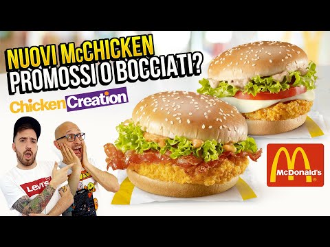 Proviamo i NUOVI McCHICKEN CREATION 2023 di McDONALD’S e GIALLO ZAFFERANO!