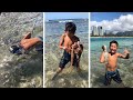 Boy Catches And Humanely Bites Octopus