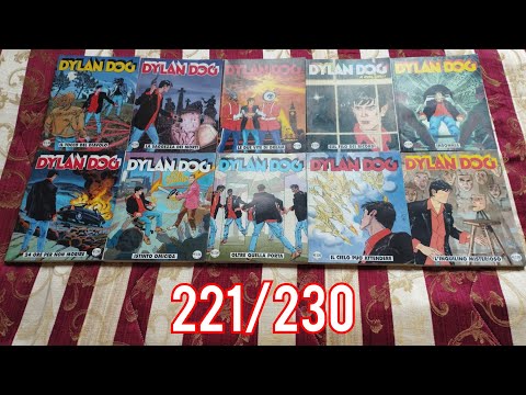 DYLAN OLD #23 - DYLAN DOG dal n. 221 al n. 230. Sul filo dei ricordi e Le due vite di Dream 🔝! 😉🔥💚