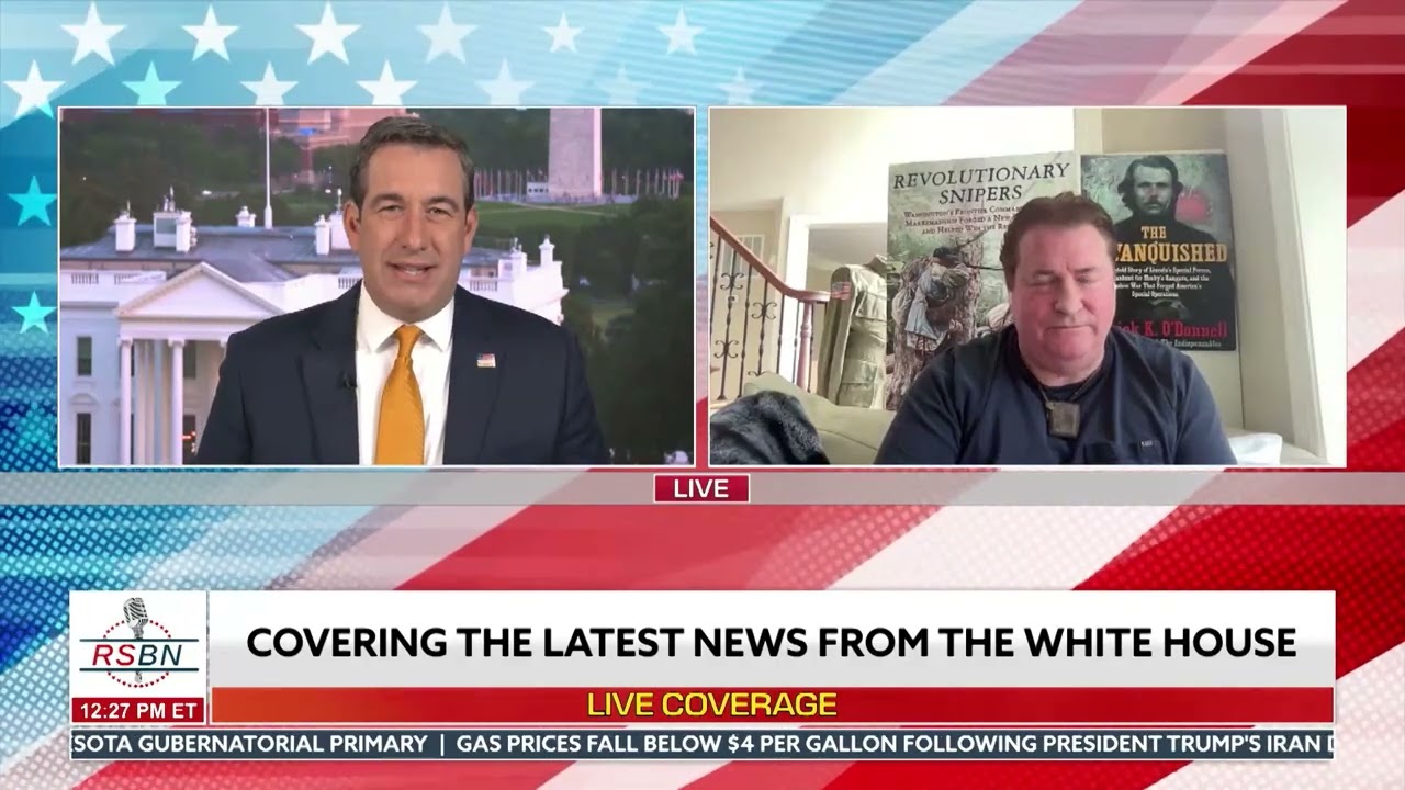 WATCH: Author Patrick O'Donnell Discusses Upcoming Books on RSBN Live - 06/19/26