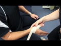 How to tape a thumb for sports - Presented by Pivotal Motion Physiotherapy