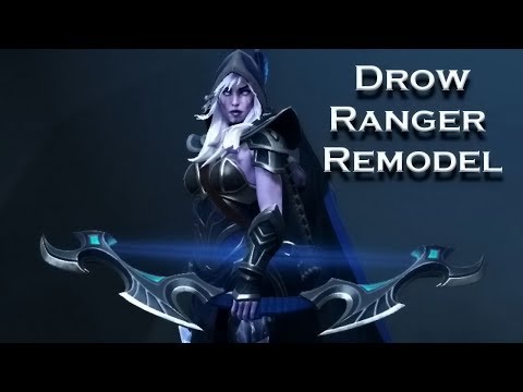 Steam Community :: Video :: Dota 2 Drow Ranger Remodel *NEW*
