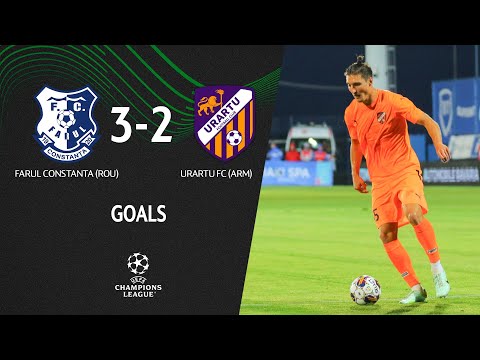 UECL. FCV Farul Constanta - Urartu FC 3-2. Goals