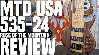 Video thumbnail for MTD 535-24 "Rose of The Mountain" - In Depth with My Number One Bass - LowEndLobster Review by LowEndLobster