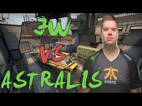 CSGO: POV fnatic JW vs Astralis (25/13) train @ ESL Pro League Season 6 EU