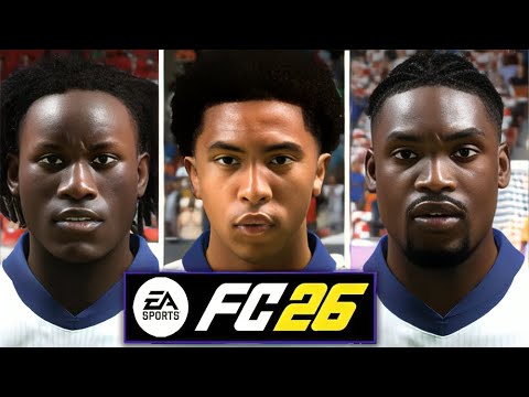 FC 26 | All England Wonderkids & U-23 Players with Real Faces 💎🔥 ✅