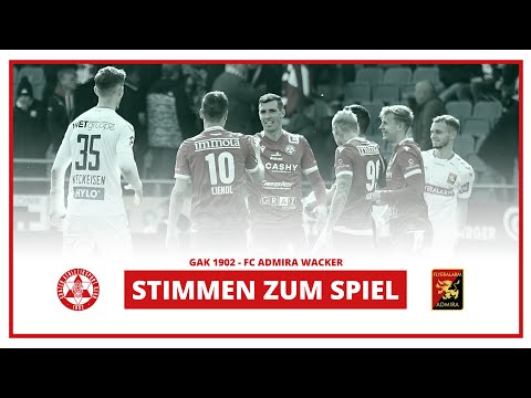 Stimmen zum Spiel: GAK 1902 - FC Admira Wacker
