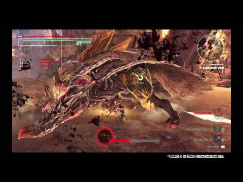 God Eater 3 : Erishty vs Ashen Aragami (Boost Hammer)