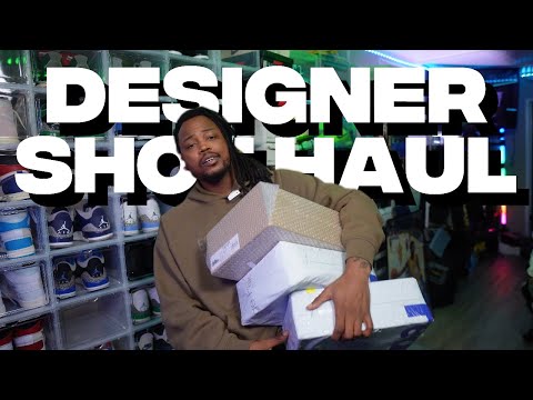 Designer Shoe Haul & Fashion Unboxing