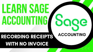 Sage Accounting Tutorial: Other Receipts