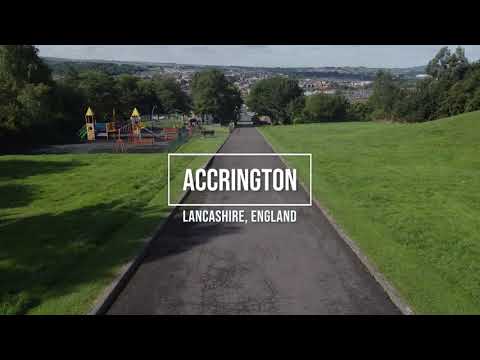 🇬🇧 Accrington Skyline by Drone | Amazing Accrington | Aerial Footage | United Kingdom | 4K
