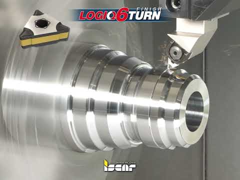 ISCAR LOGIQ 6 TURN - Wirtschaftliche positive Wendeschneidplatte für die Schlichtbearbeitung