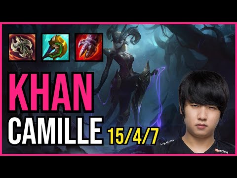 KHAN - CAMILLE vs. RENEKTON Top | KR CHALLENGER | PATCH 10.25