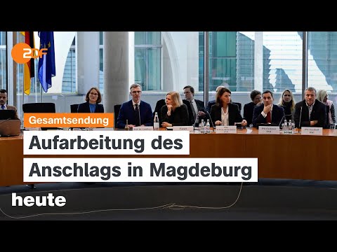 heute 19:00 Uhr von 30.12.2024 Innenausschuss zu Magdeburg, Tod Jimmy Carter, Gute Nachrichten 2024
