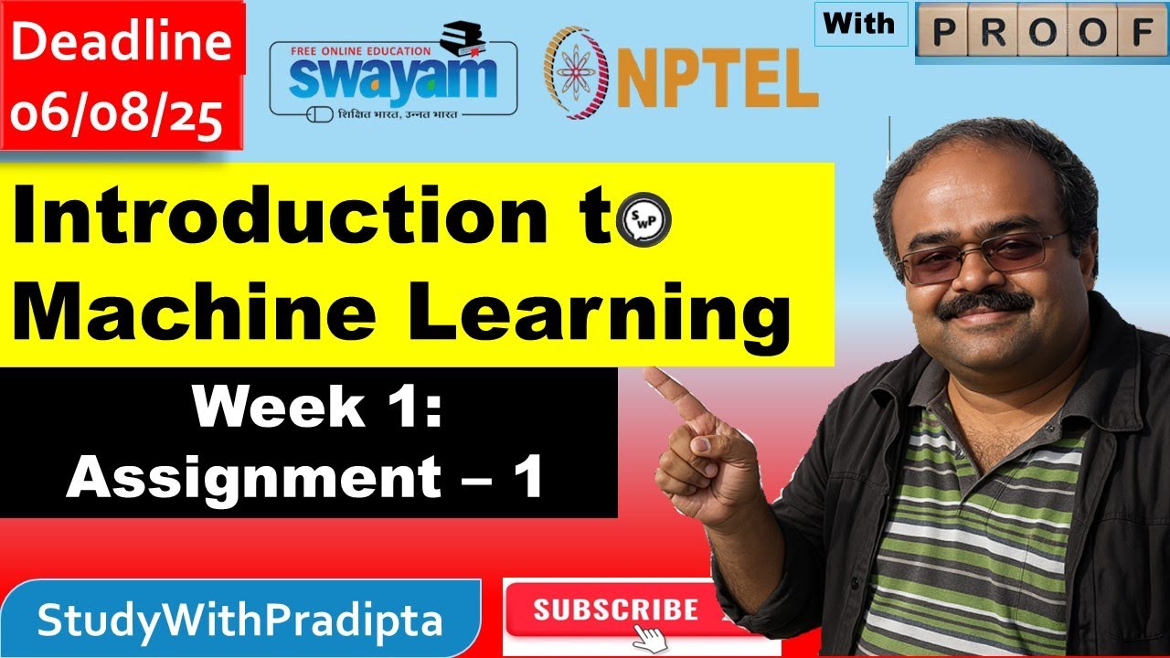 Introduction to Machine Learning Week 1 Assignment 1 answer solution July 2025 NPTEL Swayam