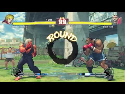 0208-5 Berserk Tyrant (KEN) VS c192r1b1c (M.BISON)