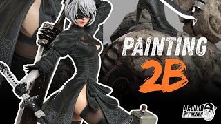 2B Nier Automa 3D Printed Statue - How To Paint