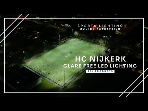 Dark Licht | Duurzame LED veldverlichting voor HC Nijkerk | JEL Products