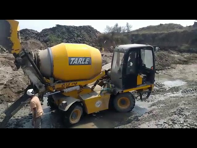 Self Loading concrete Mixture Machine - Self Loading Concrete Mixture ...