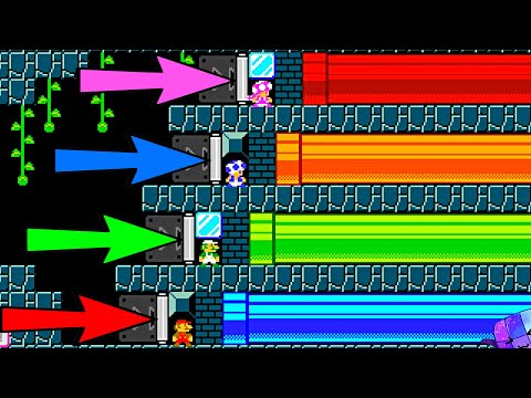 Super Mario Maker 2 Versus Multiplayer Road to Pink S+ #87