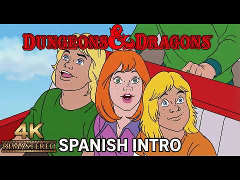 Dragones y Mazmorras - 1983 - Dungeons & Dragons - Intro español | 4k AI Enhanced
