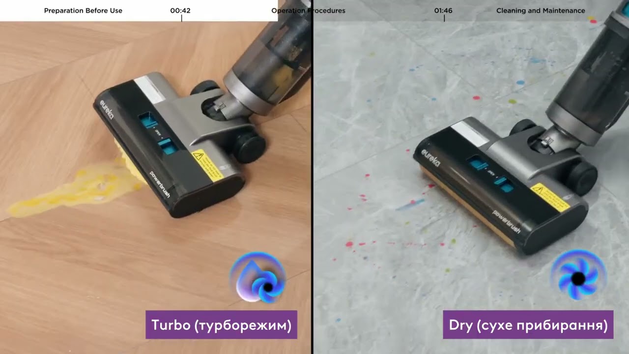 Пилосос ручний миючий EUREKA NEW430 video preview