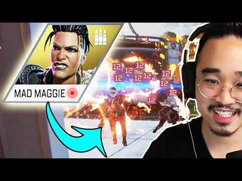 SEASON 12 IS FINALLY HERE AND MAD MAGGIE IS SO FUN!! (Apex Legends)