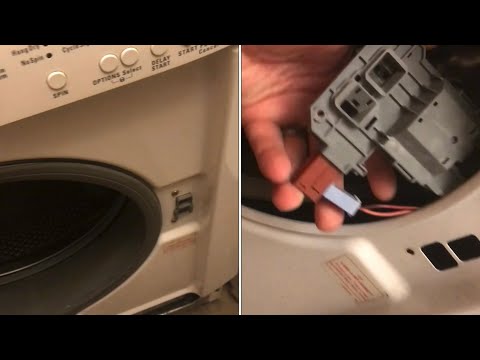 REPLACING “washer door lock switch”(frigidaire electrolux kenmore crosley ge)131763202 131763256