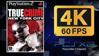 True Crime: New York City | PS2 (PCSX2) | 4K UHD