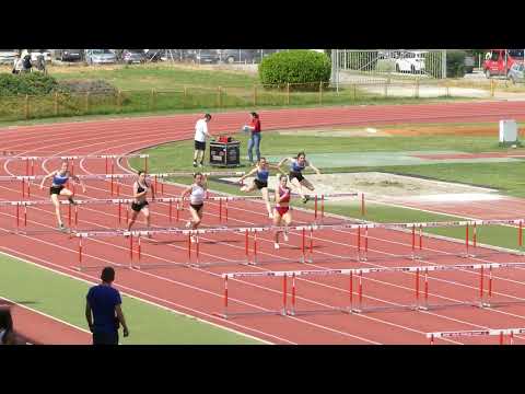 100 m prepone (h=0,762) - Mlađe juniorke