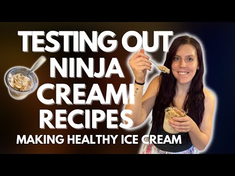 TRYING OUT CREAMI ICE CREAM RECIPES | WW (WeightWatchers) Low Point Ice Cream
