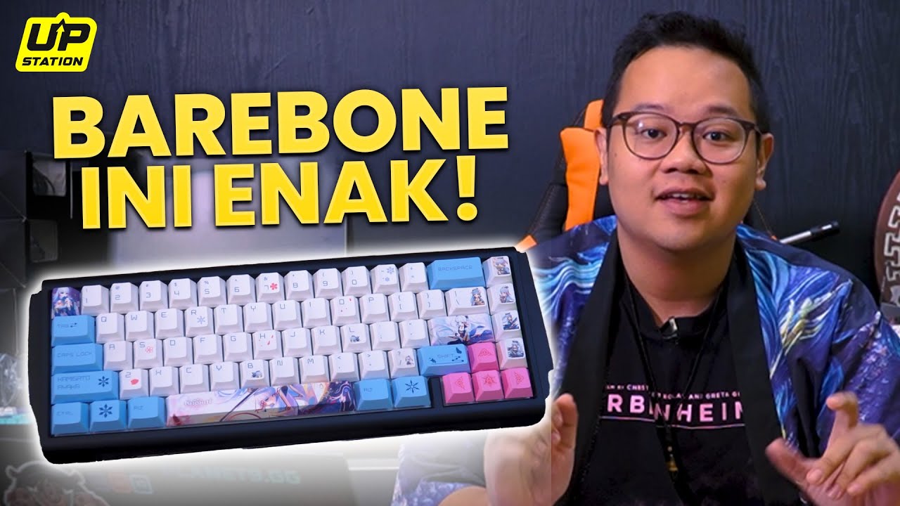  Keyboard Barebone Ini Enak! | Ducky ProjectD Tinker - Review Station