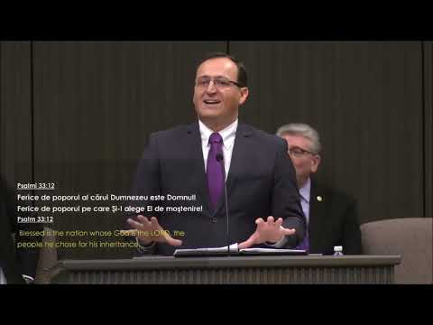 Harry Mihet Liberty Counsel Speaking @ Elim Romanian Pentecostal Church on Jan 30 2022