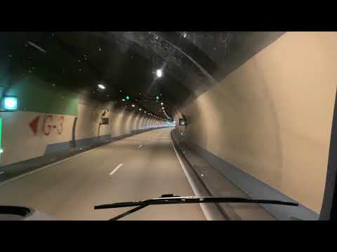 Tunneldurchfahrt Markusbierg, Luxemburg