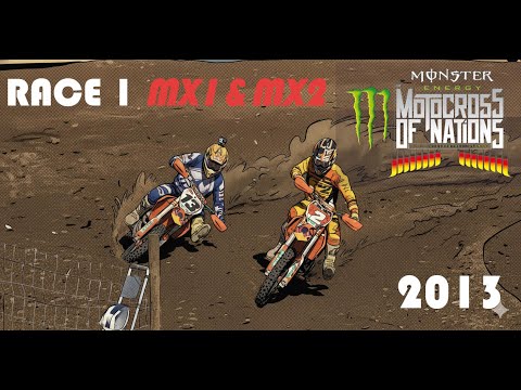 2013 Motocross of Nations Teutschenthal Germany Race 1 MX1 & MX2