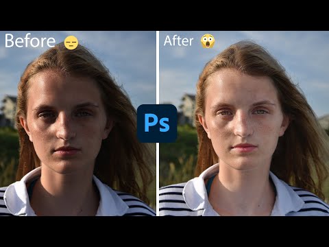 Remove harsh shadows in 1 minute photoshop | photoshop tutorial