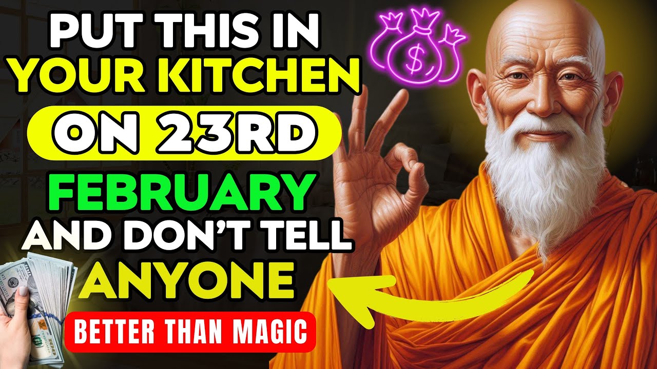 Put THIS in your KITCHEN on JANUARY 3RD, 2025, Your Financial Problems Will End |Buddhist Teachings