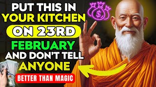 Put THIS in your KITCHEN on JANUARY 3RD, 2025, Your Financial Problems Will End |Buddhist Teachings