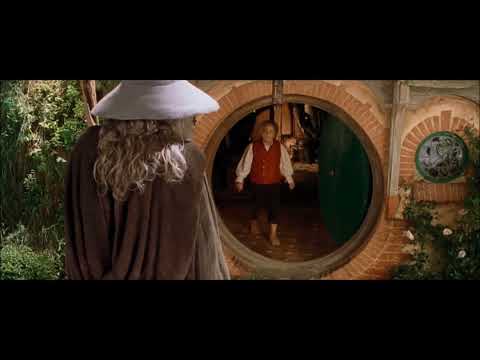 Bilbo is rude to Gandalf