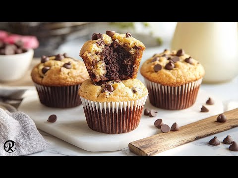 Muffins Brooky (Brownie‑Cookie)