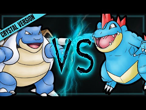 Blastoise vs Feraligatr - Pokemon Crystal