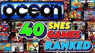 Which Super Nintendo Ocean Game Did I rank No.1? #snes #supernintendo #supernes
