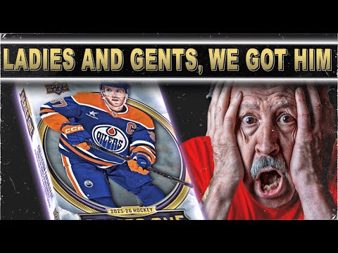 LADIES AND GENTS, WE GOT HIM!! -  25/26 Upper Deck Series One Hobby Box - Hockey Card Break